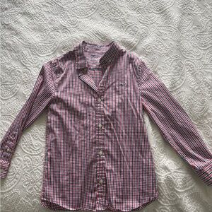 Vineyard Vines Red and Blue Button Down Shirt